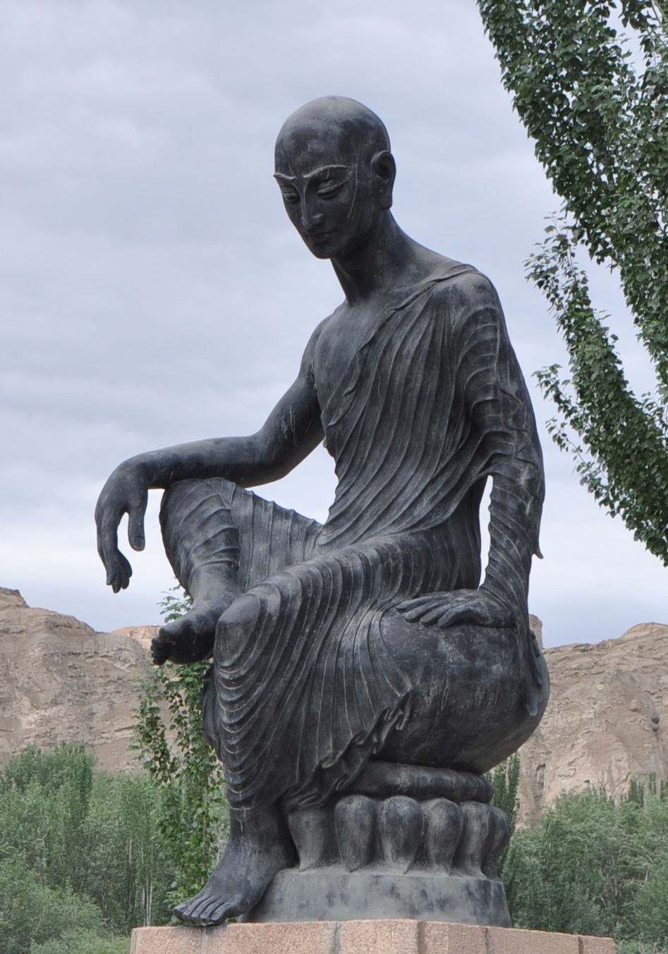 Portrait de Kumarajiva